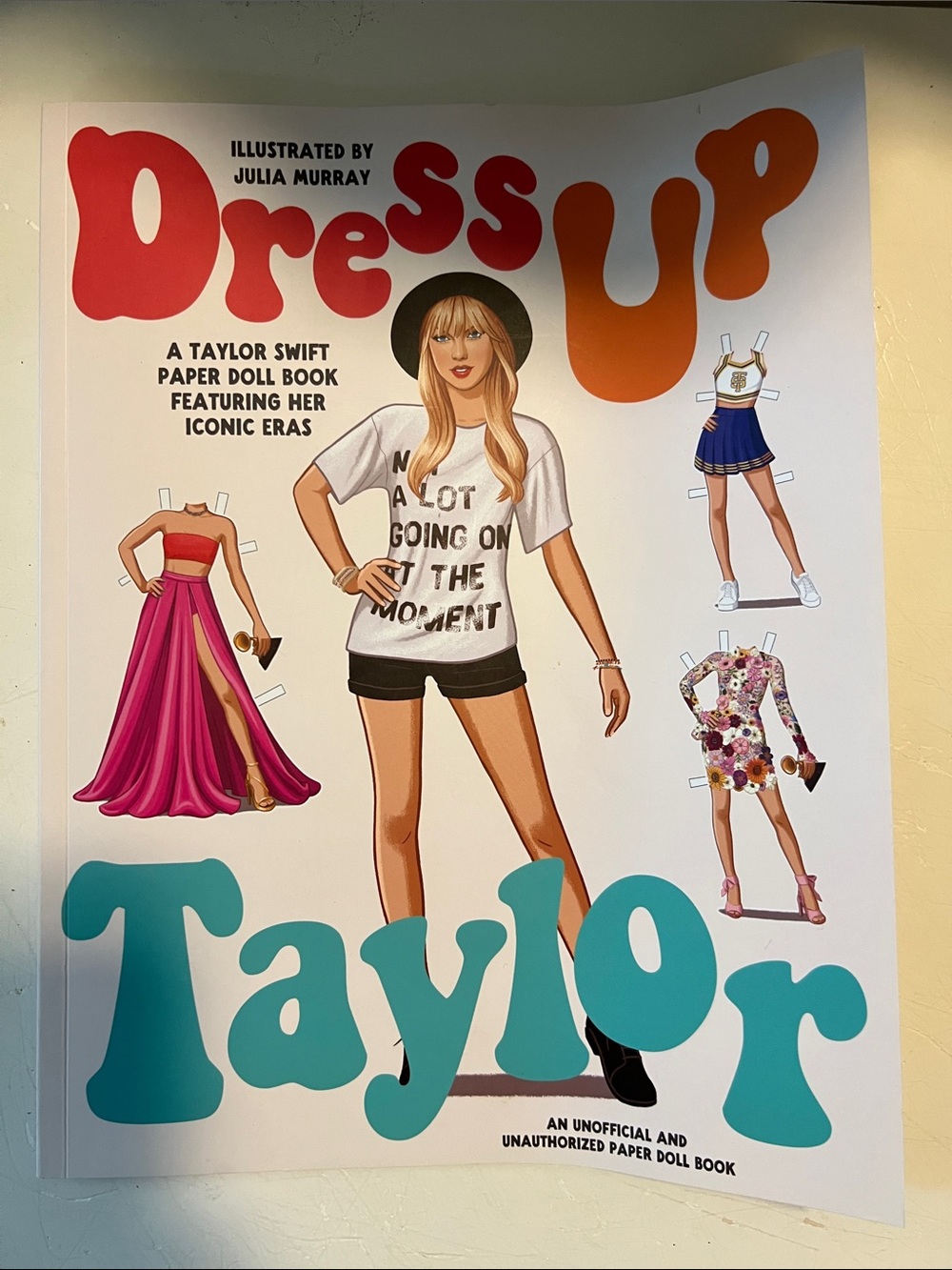 Dress Up Taylor Paper Doll Book